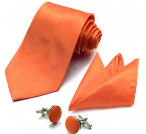 Набор для жениха оранжевый